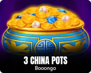 3 China Pots