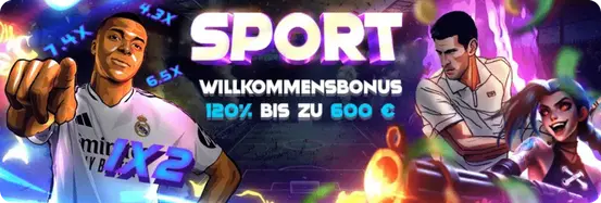 120% Ersteinzahlungsbonus MyStake