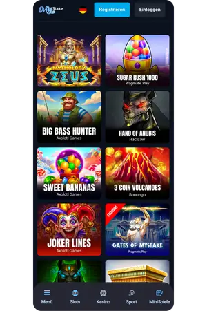Casino-Spieleseite MyStake Casino