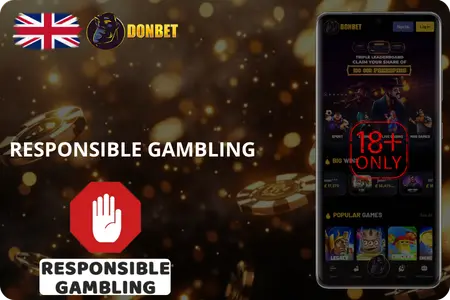 Responsible Gaming at Donbet casino UK