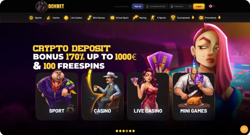Home page casino Sisters Donbet