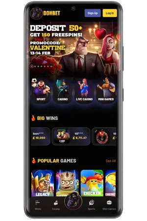 To register visit Donbet casino UK